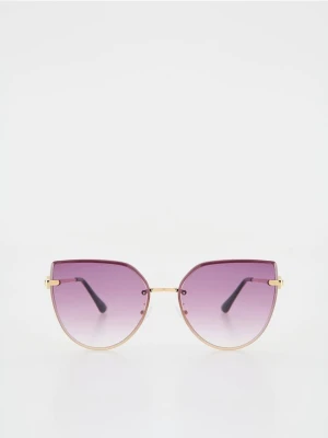 Reserved - Okulary przeciwsłoneczne - ciemnofioletowy