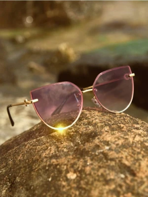 Reserved - Okulary przeciwsłoneczne - ciemnofioletowy