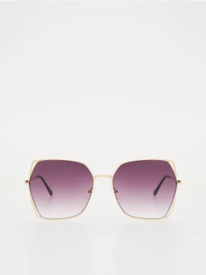 Reserved - Okulary przeciwsłoneczne - ciemnofioletowy
