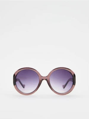 Reserved - Okulary przeciwsłoneczne - ciemnofioletowy
