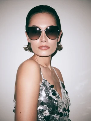 Reserved - Okulary przeciwsłoneczne - czarny