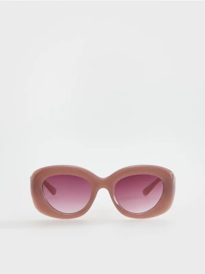 Reserved - Okulary przeciwsłoneczne - jasnofioletowy