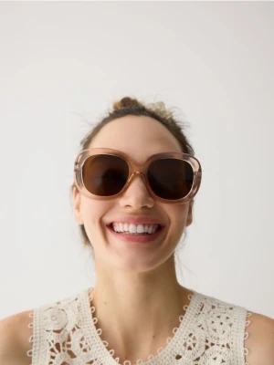 Reserved - Okulary przeciwsłoneczne - miedziany