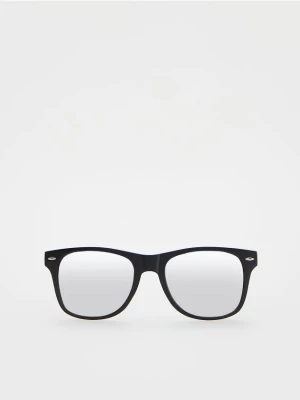 Reserved - Okulary przeciwsłoneczne Wayfarer - brązowy