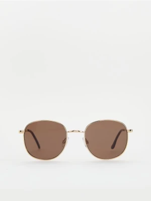 Reserved - Okulary przeciwsłoneczne - złoty