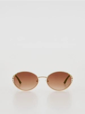 Reserved - Okulary przeciwsłoneczne - złoty