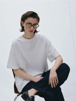 Reserved - Okulary zerówki - czarny