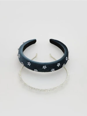 Reserved - Opaska do włosów 2 pack - wielobarwny