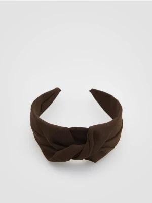 Reserved - Opaska do włosów - ciemnobrązowy