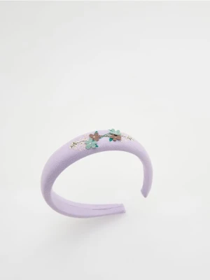 Reserved - Opaska do włosów - lawendowy