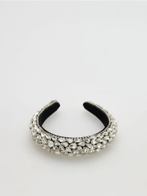 Reserved - Opaska do włosów - srebrny