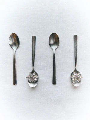 Reserved - Ozdobne kolczyki - srebrny