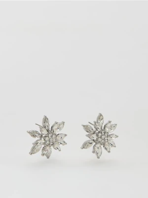 Reserved - Ozdobne kolczyki - srebrny