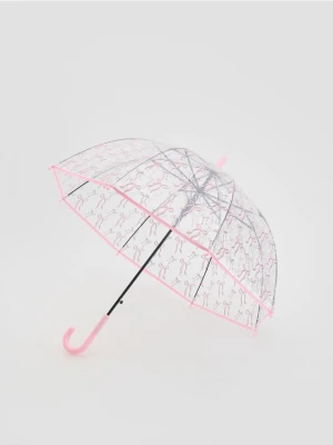 Reserved - Parasolka w kokardki - różowy