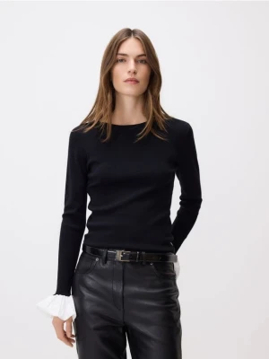 Reserved - Pasek z klamrą - czarny