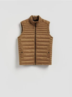 Reserved - Pikowana kamizelka - beżowy