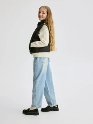 Reserved - Pikowana kamizelka - czarny