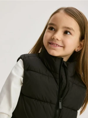 Reserved - Pikowana kamizelka - czarny