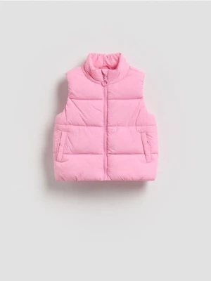 Reserved - Pikowana kamizelka - pastelowy róż