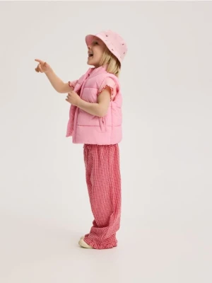 Reserved - Pikowana kamizelka - pastelowy róż