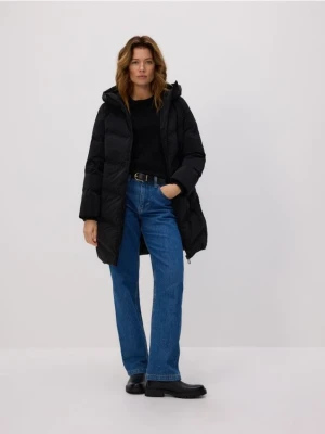 Reserved - Pikowana kurtka - czarny