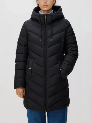 Reserved - Pikowana kurtka - czarny