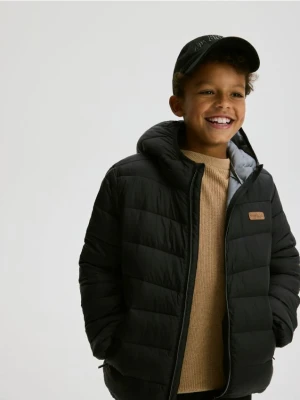 Reserved - Pikowana kurtka - czarny