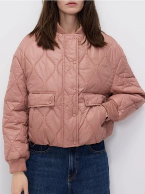 Reserved - Pikowana kurtka - jasnofioletowy