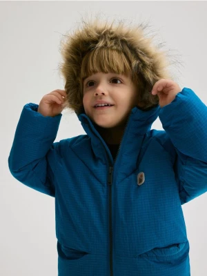 Reserved - Pikowana kurtka z kapturem - zielony