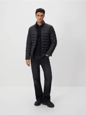 Reserved - Pikowana kurtka ze stójką - czarny