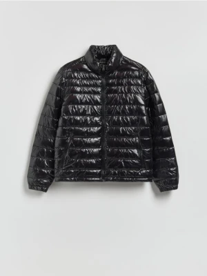 Reserved - Pikowana kurtka ze stójką - czarny