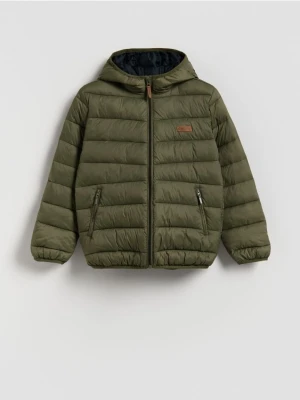 Reserved - Pikowana kurtka - zielony