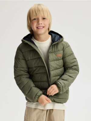 Reserved - Pikowana kurtka - zielony