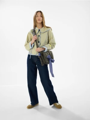 Reserved - Pikowana torebka - brązowy