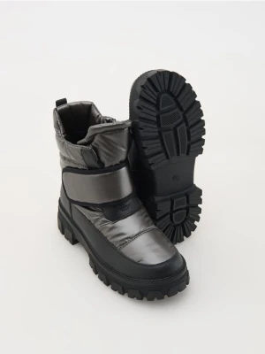 Reserved - Pikowane śniegowce - czarny