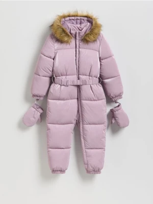 Zdjęcie produktu Reserved - PIkowany kombinezon z ociepleniem - fioletowy