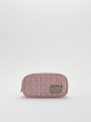 Reserved - Piórnik Pusheen - brudny róż