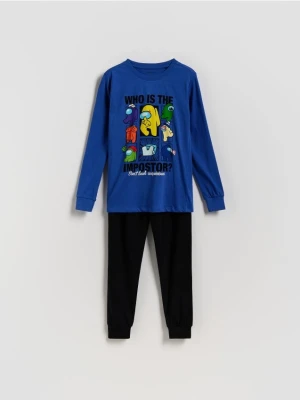 Reserved - Piżama Among Us - niebieski