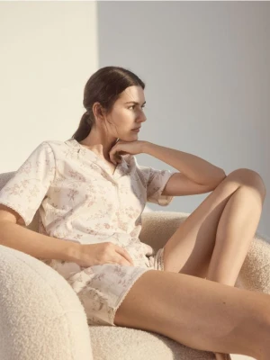 Reserved - Piżama dwuczęściowa - beżowy