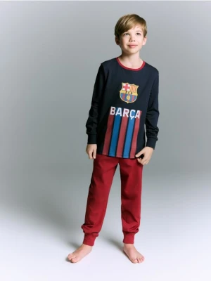 Reserved - Piżama FC Barcelona - granatowy
