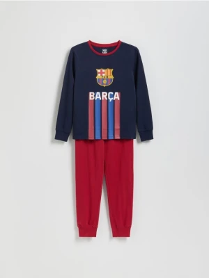 Reserved - Piżama FC Barcelona - granatowy