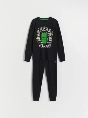 Reserved - Piżama Frankenstein - czarny