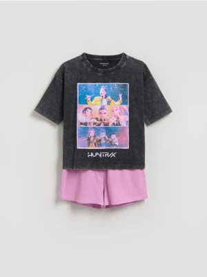 Reserved - Piżama Kpop Demon Hunters™ - czarny