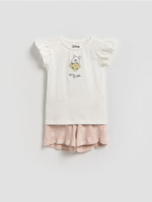 Reserved - Piżama Kubuś Puchatek - złamana biel