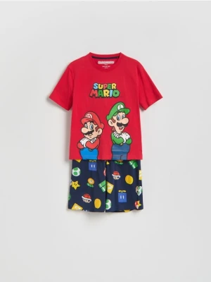 Reserved - Piżama Super Mario - czerwony
