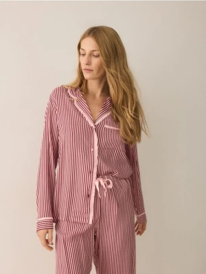 Reserved - Piżama z opaską do spania - ciemnofioletowy