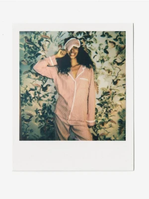 Reserved - Piżama z opaską do spania - ciemnofioletowy