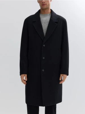 Reserved - Płaszcz z wełną - czarny