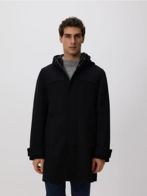 Reserved - Płaszcz z wełną - czarny