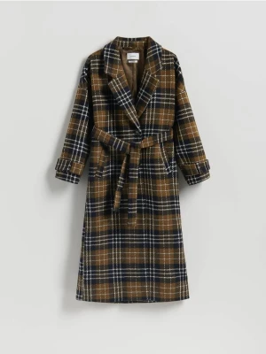 Reserved - Płaszcz z wełną - wielobarwny